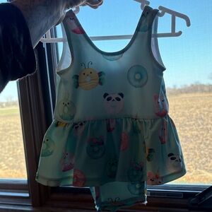 Posh Peanut donut animals Swim One Piece